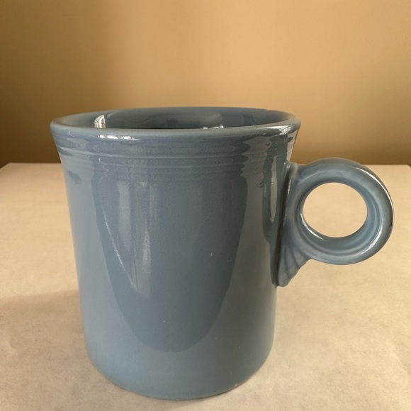 Fiesta ware mug. Periwinkle. Height: 3.75” Width: 3.5” - Picture 2 of 10